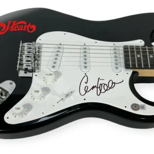 Ann Wilson HEART Signed Autograph Electric Guitar Heart Band Singer Beckett COA