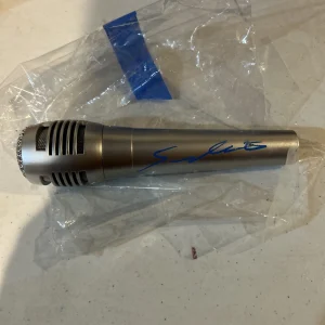 SEBASTIAN MANISCALCO SIGNED AUTOGRAPH MICROPHONE ACOA THE IRISHMAN
