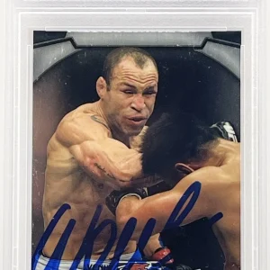 Wanderlei Silva Signed Autographed 2012 Topps Finest UFC Card PSA/DNA Slabbed