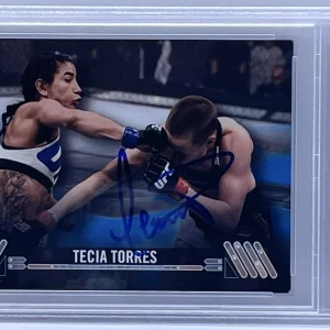 Tecia Torres Signed Autographed 2017 Topps Rookie Card PSA/DNA Slabbed #d /99