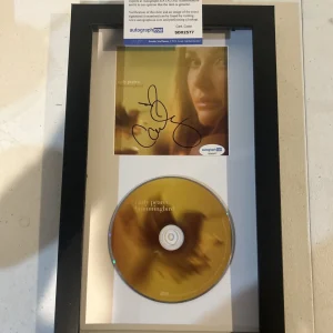 CARLY PEARCE SIGNED AUTOGRAPH FRAMED CD DISPLAY HUMMINGBIRD ACOA COUNTRY STAR