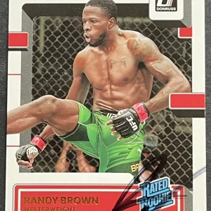 Randy Brown Signed Autographed 2023 Donruss Base Card Beckett Coa