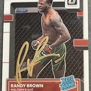 Randy Brown Signed Autographed 2023 Donruss Optic Base Card Beckett Coa