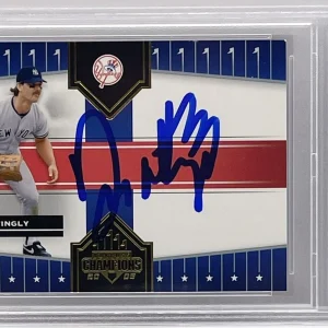 Don Mattingly Signed Autographed 2005 Donruss Champions Card Yankees PSA/DNA