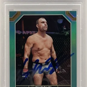 Shogun Rua Signed Auto 2024 Topps Chrome Teal UFC Card PSA/DNA Slabbed #d /199