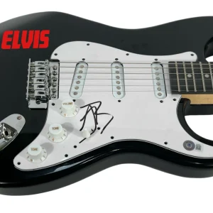 Austin Butler Signed Electric Guitar Elvis Presley Movie Autograph Beckett COA