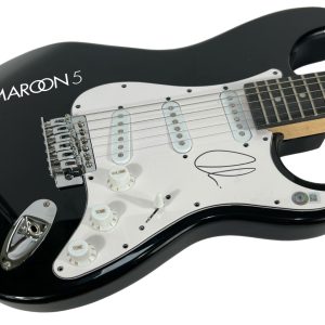 Adam Levine Maroon 5 Signed Autograph Electric Guitar Lead Singer Beckett COA