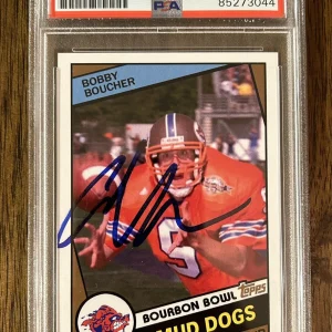 Adam Sandler ‘The Waterboy’ Signed Slabbed Card PSA/DNA Bobby Boucher RARE PROOF