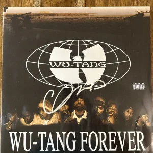 ‘Wu Tang Clan’ GZA Signed ‘36 Chambers’ Vinyl Album Record Wu-Tang Forever