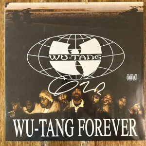 ‘Wu Tang Clan’ GZA Signed ‘36 Chambers’ Vinyl Album Record Wu-Tang Forever