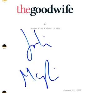 Julianna Margulies Signed Autograph The Good Wife Pilot Script Screenplay Alicia