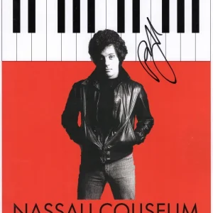 Billy Joel Signed Autograph 11x17 Nassau Coliseum Replica Poster - Piano Man JSA