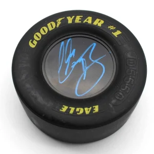 Chase Briscoe Signed NASCAR Mini Good Year Racing Tire BECKETT COA BAS BN71255