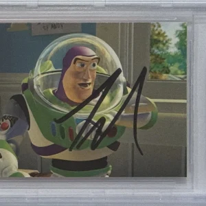 1995 DISNEY SKYBOX TOY STORY TIM ALLEN SIGNED BAS BECKETT COA AUTOGRAPHED CARD