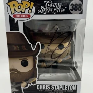Chris Stapleton AUTOGRAPH Signed Country Music 388 Funko Pop Vinyl Figure ACOA
