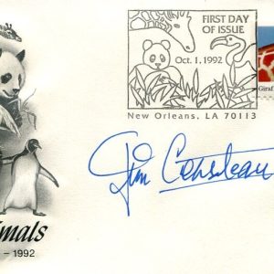 Jean-Michel Cousteau Oceanographic Explorer Son Of Jacques Signed Autograph