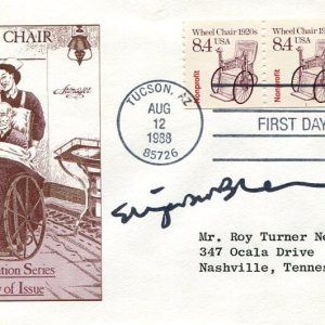 Elizabeth Blackburn Nobel Prize Medicine Salk Institute Signed FDC