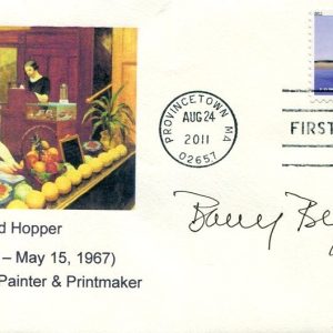 Barry Bergdoll Art Historian Museum of Modern Art Architect Signed Autograph FDC