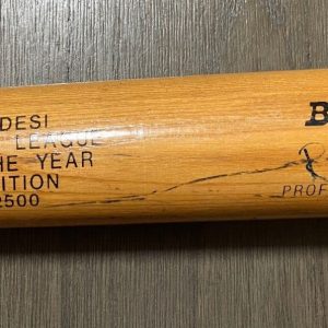RAUL MONDESI 1994 ROOKIE OF THE YEAR SIGNED AUTOGRAPHED BAT LIMITED EDT /2500