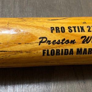 PRESTON WILSON FLORIDA MARLINS GAME USED PRO STIX 271 BASEBALL BAT RARE