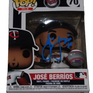 JOSE BERRIOS signed (MINNESOTA TWINS) MLB Funko pop #70 BECKETT BAS BN65916