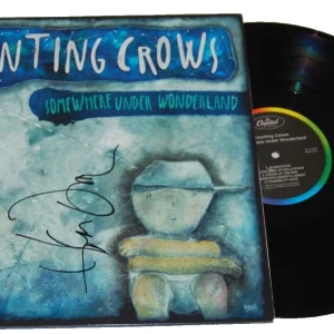 ADAM DURITZ signed (COUNTING CROWS) Somewhere Under Wonderland Album BAS BN71190