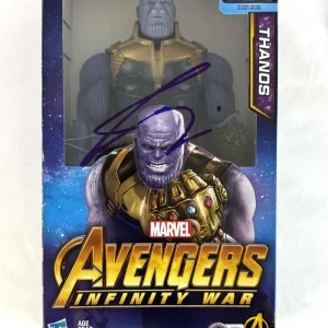 Josh Brolin Signed Autograph Avengers Titan Hero Series Thanos Action Figure BAS