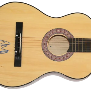 Austin Post Malone Signed Autograph Acoustic Guitar - F1 Trillion w/ Beckett COA