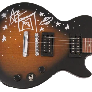 Space Ace Frehley KISS Signed Autograph Les Paul Guitar - Art Sketch JSA WITNESS