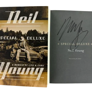 Neil Young Signed Autograph Special Deluxe Book - CSNY Harvest w/ Beckett COA