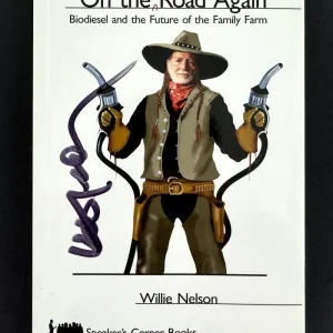 Willie Nelson Signed Autograph On The Clean Road Again Book w/ Beckett COA
