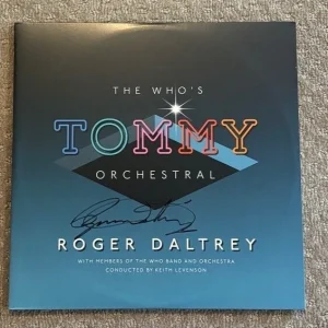 Roger Daltrey The Who Signed Autographed LP VINYL Album Tommy Ochestral