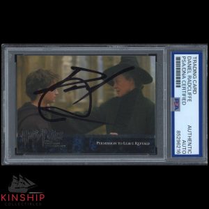 Daniel Radcliffe signed Artbox Trading Card PSA DNA Slab Harry Potter Auto C3415