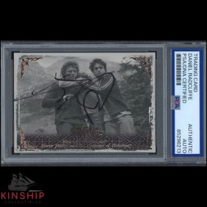 Daniel Radcliffe signed Artbox Trading Card PSA DNA Slab Harry Potter Auto C3421