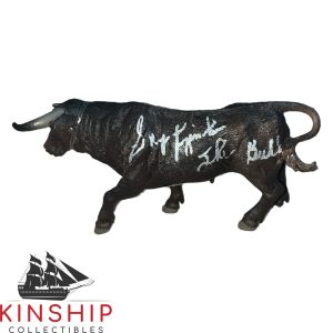 Greg Luzinski signed Toy Bull JSA COA Phillies Baseball Auto Z1881