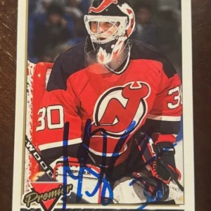 1993-94 O-Pee-Chee Premier #401 Martin Brodeur signed autographed card NJ Devils