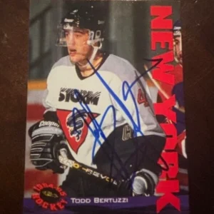 1994 Classic #103 Todd Bertuzzi signed autographed hockey card Guelph Storm