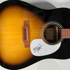 Zach Top JSA Autograph Signed Guitar Epiphone Acoustic