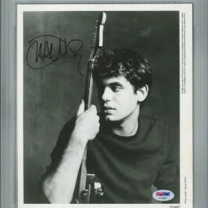 JOHN MAYER SIGNED 8X10 PHOTO PSA DNA AF45629 RARE VINTAGE FULL SIGNATURE