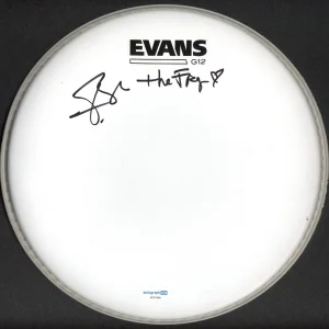 BEN WYSOCKI THE FRAY SIGNED AUTOGRAPH DRUMHEAD ACOA