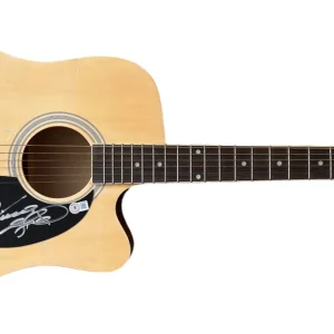 Vince Gill Signed Autograph Full Size Acoustic Guitar The Eagles Beckett COA
