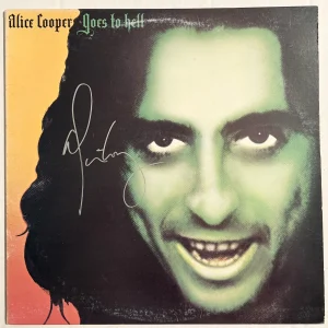 Alice Cooper Signed Autographed Goes To Hell Vinyl Album JSA COA