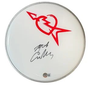 Mike Campbell Signed 10" Drumhead Tom Petty And The Heartbreakers Autograph BAS