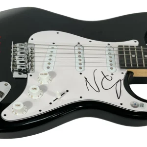Nas Signed Autograph Electric Guitar Illmatic Rapper Nasir Jones Beckett COA