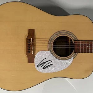Chris Lane JSA Autograph Signed Guitar Epiphone Acoustic