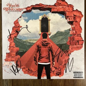‘A Day To Remember’ Signed Vinyl Album ‘You’re Welcome’ Jeremy McKinnon +3 PROOF