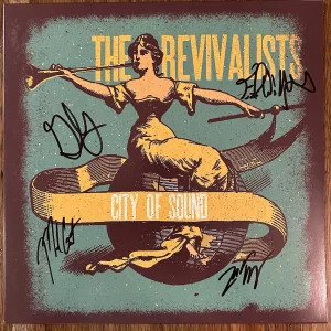 The Revivalists Band Signed Vinyl Album ‘City Of Sound’ Zack Feinberg +3