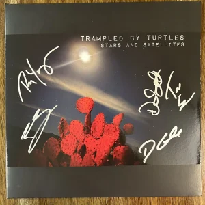 ‘Trampled By Turtles’ Bluegrass Band Signed Vinyl Album ‘Stars And Satellites’