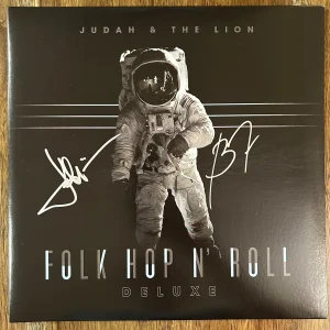 ‘Judah And The Lion’ Band Signed Vinyl Album ‘Folk Hop N’ Roll’ Judah Akers
