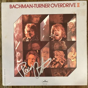 ‘Randy Bachman’ Signed Vinyl Album ‘Bachman-Turner Overdrive II’ PROOF